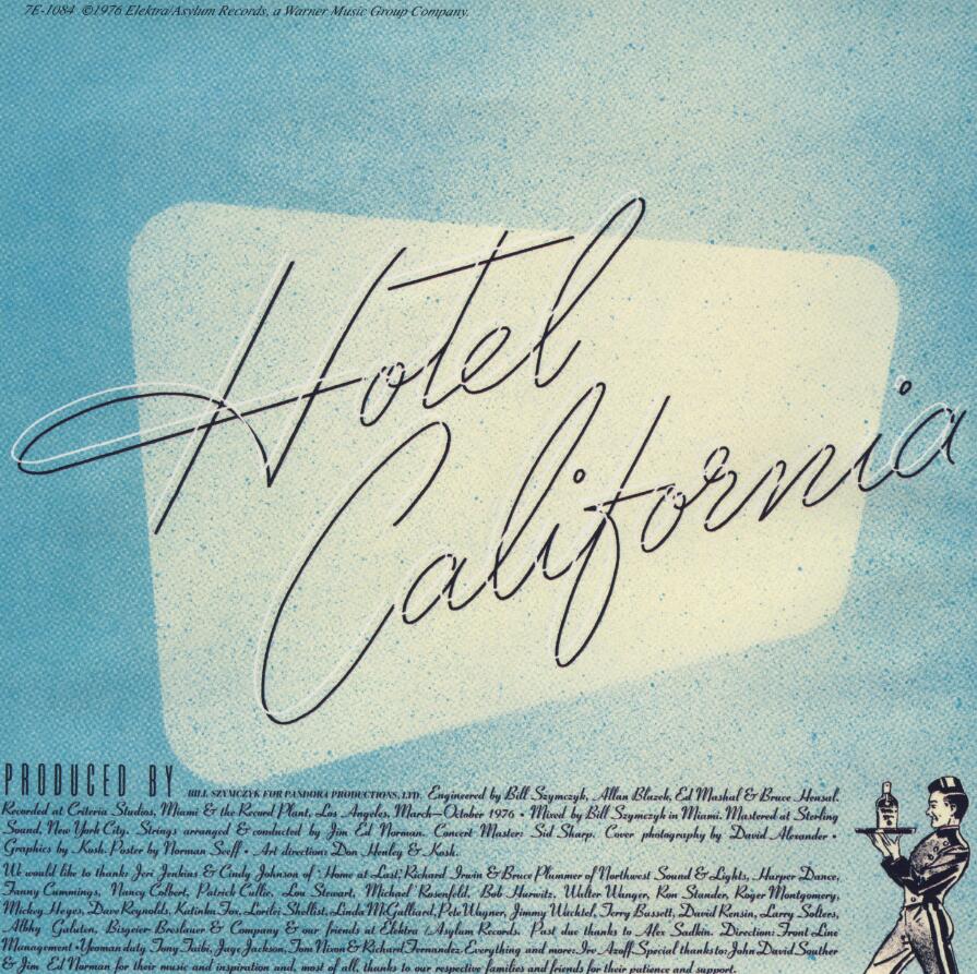 Eagles乐队：《 Hotel California (1976)》无损flac