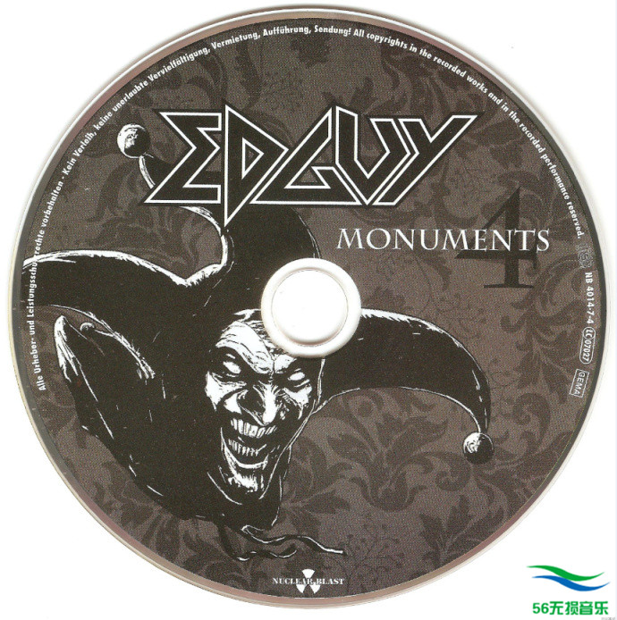 Edguy - 《Monuments (Earbook Edition) 4CD》2017德国金属[FLAC 无损]